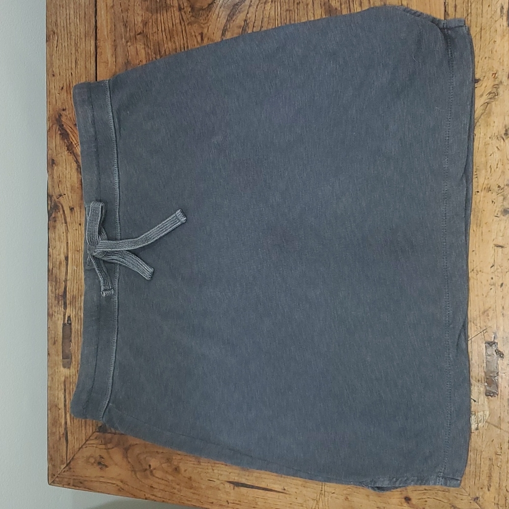James Perse cotton drawstring skirt